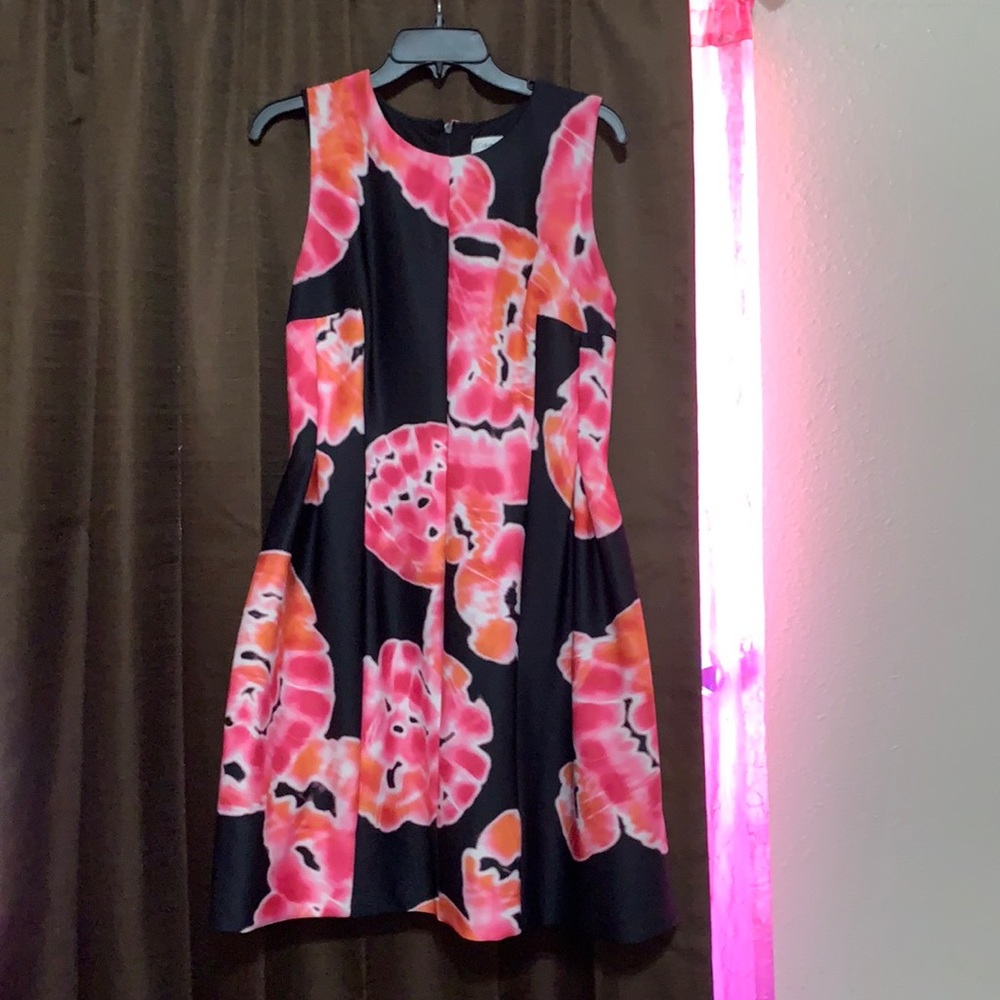 Calvin Klein Patterned Scuba Dress